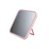 ESPEJO LED ROSADO CUADRADO (COLORES AL AZAR)